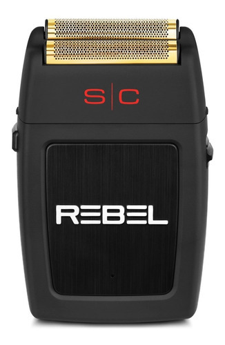 Resuradora Profesional Rebel Shaver Stylecraft Supertorque Color Negro