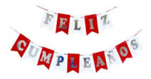 Guirnalda Feliz Cumple Temática River