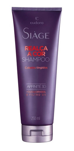 Imagem 1 de 1 de Shampoo Siàge Realça A Cor 250ml - Eudora