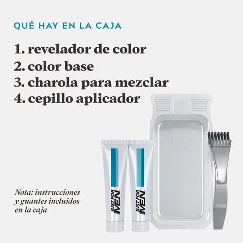 Tinte Just For Men Barba Y Bigote Castaño Claro (b-25)