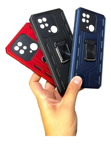 Funda Poco C40 | Xiaomi Redmi 10c Protector Case Rudo + Mica