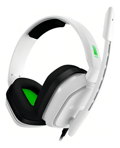 Headset Astro Gaming A10 Xbox, Ps, Pc, Mac- Branco/verde Branco/verde