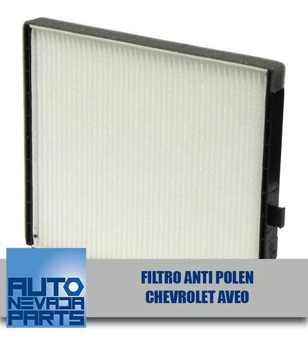 Filtro Anti-polen Del A/c Para Chevrolet Aveo.