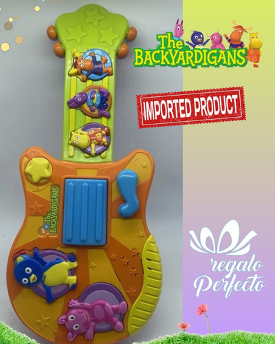 Guitarra Con Sonidos Juguete Backyardigans - Oferta 15v