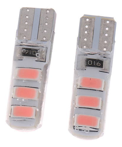 2pcs Lámpara De Matrícula Led De Cola Para Rosado
