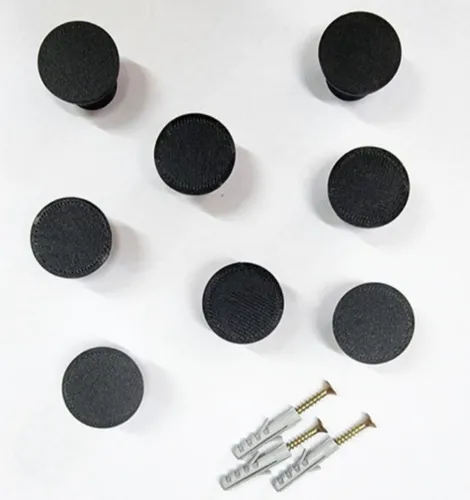 Percheros botones de pared hot sale