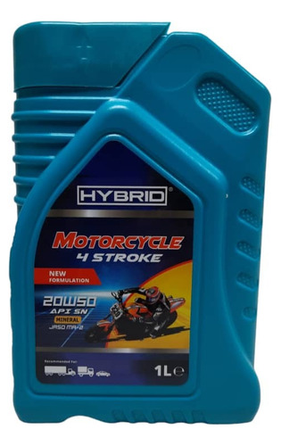 Aceite De Motor Para Moto 20w50 Stroke Caja X 12lts