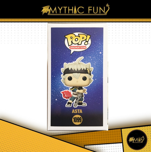 Funko Pop Black Clover - Asta 1099 (Usado)