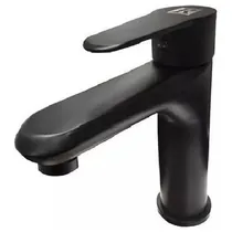 Comprar Monocomando Griferia De Lavatorio Bacha Negro 17cm Rimontti