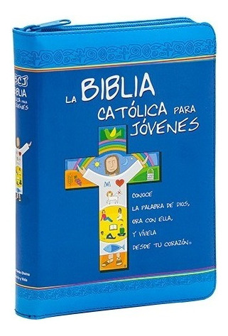 Biblia Catlica Para Jvenes Junior Smil Piel Con Cierre 