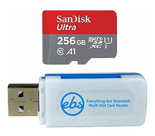 Sandisk 256gb Micro Sdxc Ultra Memory Card Clase 10 Jmzvz
