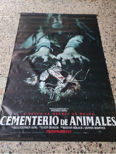 Banner Cementerio De Animales Cine Original Stephen King 