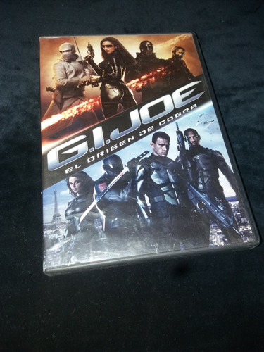 Película Gi Joe El Origen De Cobra Dvd