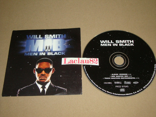 Will Smith Men In Black Columbia Cd Promo Single