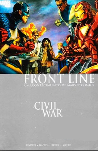 Front Line Civil War Comic Marvel Español Smash