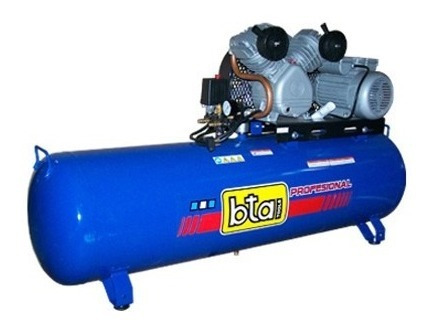 Compresor 3 Hp 150 Lts Monofasico A Correas Bta Ia273241.4