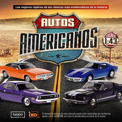 Autos Americanos 1:43 - Ford Mustang Shelby Gt500 (1967) Shelby Gt 500 1967