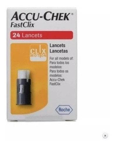 Accu-chek Fastclix C/24 Lancetas