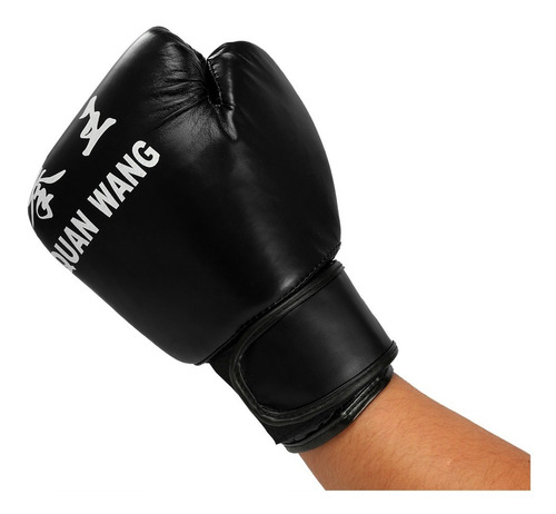 Imagen 2 de 6 de Guantes De Boxeo Saco De Arena Para Adultos Liner Kickboxing