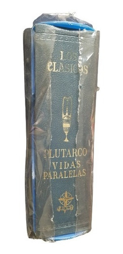 Vidas Paralelas Plutarco Papel Biblia Tapa Cuero Nuevo