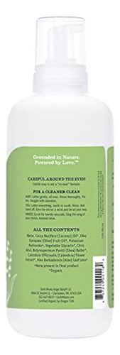 Earth Mama Natural Nonscents Baby Wash Jabón Apacible De Ca