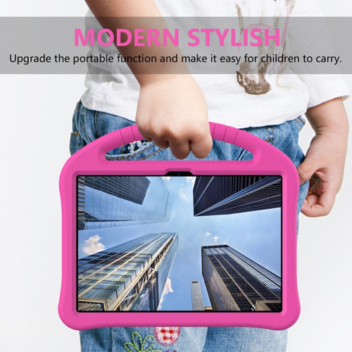 Para Tablet Eva Rosa Vermelha Para Blackview Tab 8 2020