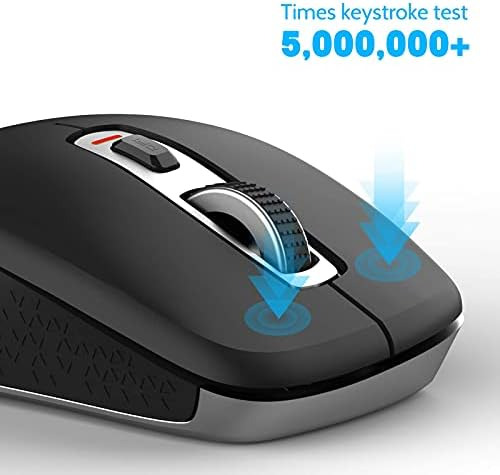 Mouse Inalámbrico 24g Ratón Inalámbrico Sin Ruido 5 Dpi De