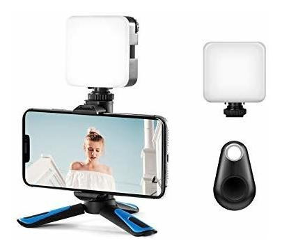 Kit Video Vlogging Para Smartphone 68 Lampara Luz Led