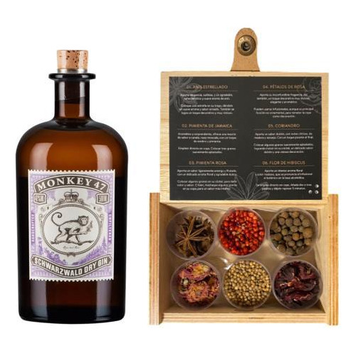 Gin Monkey 47 + Caja Mixologia Botanica Fullescabio