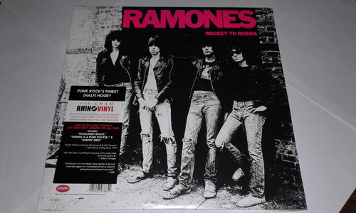 Lp Ramones Rocket To Russia  Vin Il Novo E Lacrado Eu