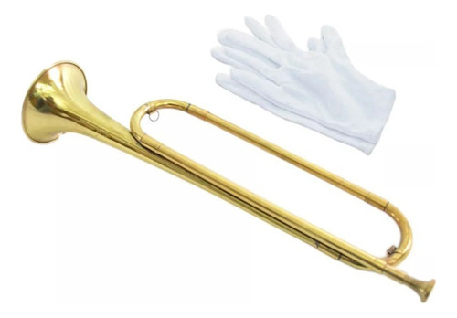 Para Para Bb Bugle Instrumento Musical De Latón Cuerno De.