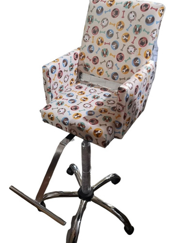 Imagen 1 de 6 de Sillon De Corte Infantil-niño Giratoria Pistón A Gas Fabrica