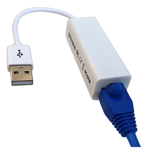 Adaptador De Cabo De Rede Internet P/ Usb Para Pc, Notebook