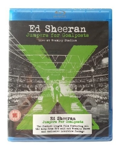 Ed Sheeran Jumpers For Goalposts Live... Blu Ray Nuevo Eu