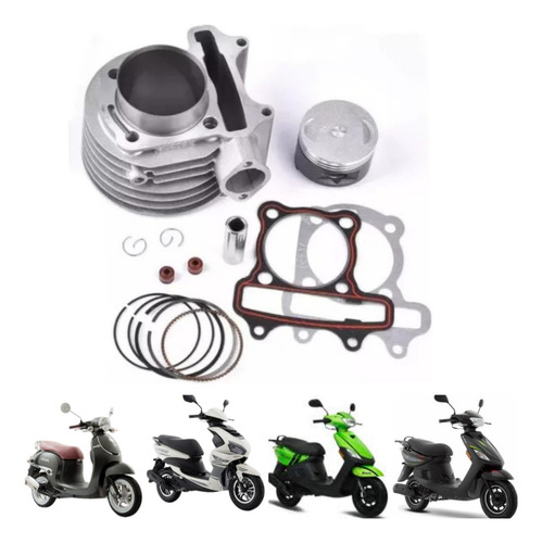 Cilindro Completo Motoneta X125 Gts X125 Gts