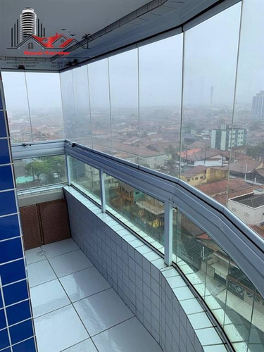 Imagem 5 de 28 de Apartamento À Venda Com 3 Dormitórios Na Vila Caiçara Em Praia Grande Sp. - Rrc165