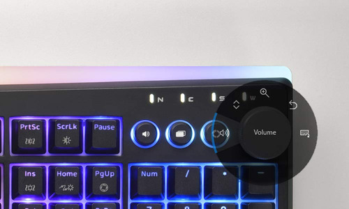 I-rocks K71m Rgb Teclado Mecnico Para Juegos Con Perilla De