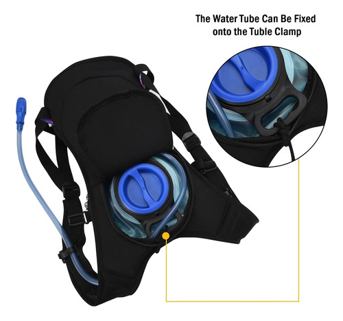 Mochila De Hidratacion Con Vejiga De 2l Y Sorbete Roptat