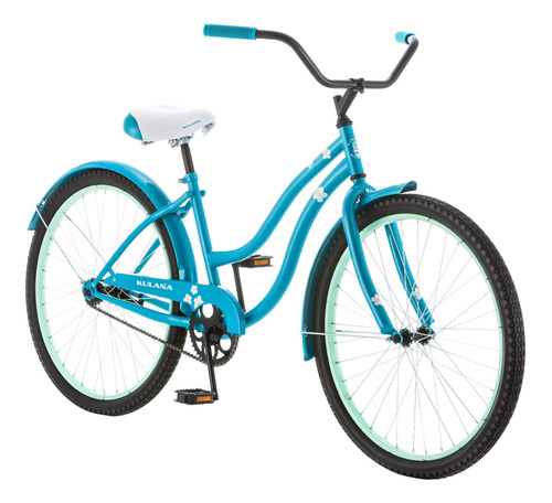 Bicicleta Kulana Para Mujer, De 26 Pulgadas, Azul.
