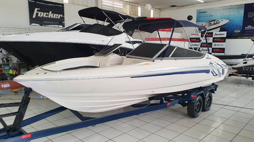 Lancha Ventura 222 Motor Mercury 200 Hp Carreta Rodoviária