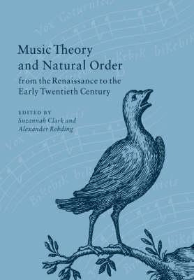 Libro Music Theory And Natural Order From The Renaissance...