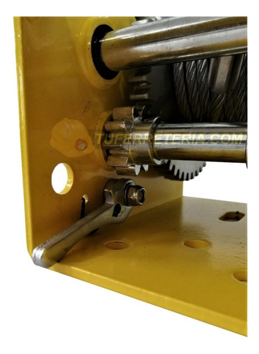 Winch Malacate Manual 2500 Lb Cable Tipo Pesado Uyustools