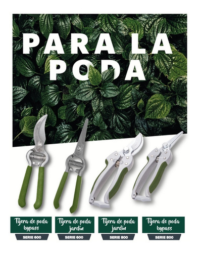 Imagen 6 de 7 de Set De Poda Bulit Serie 600