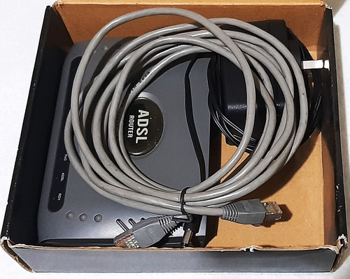 Router Adsl 1 Puerto Ethernet Completo (Usado)