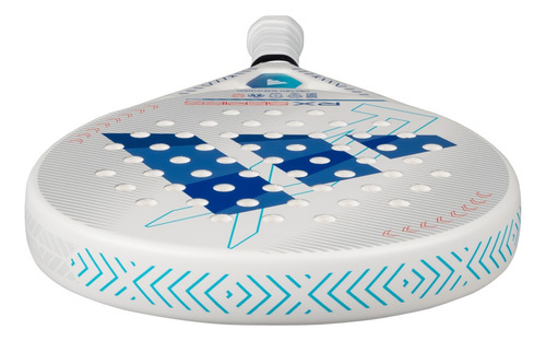 Paleta De Padel adidas Rx Series Light 3.4 + Color Gris/azul