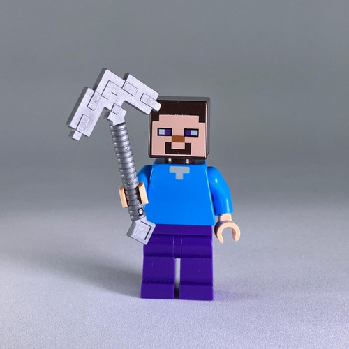 Lego Minifigura Steve Minecraft 