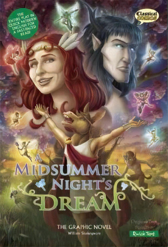 A Midsummer Night's Dream The Graphic Novel : Quick Text, De  William Shakespeare. Editorial Classical Comics, Tapa Blanda En Inglés, 2011