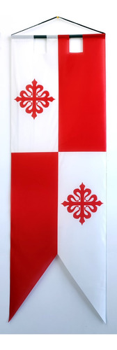 Estandarte Bandera Medieval Orden De Calatrava 50x140cm