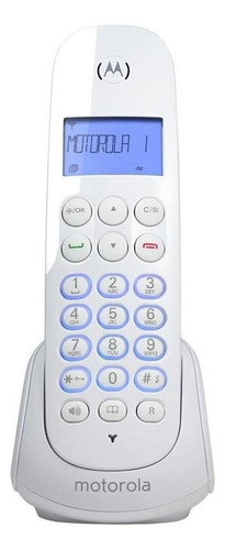 Teléfono Motorola  M750W inalámbrico - color blanco