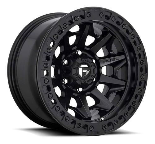 5 Rodas 17 Fuel Covert Beadlock 5x127 Wrangler Gladiator